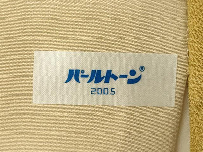 平和屋着物●ファッションデザイナー 花井幸子　訪問着　雲重ね文　正絹　逸品　AABK1884ck
