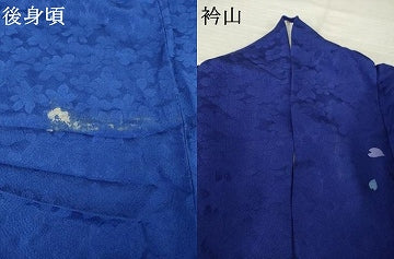 平和屋着物●豪華振袖　駒刺繍　絞り　舞桜　暈し染め　金糸　やまと誂製　ロング丈　正絹　逸品　AABK1894ck