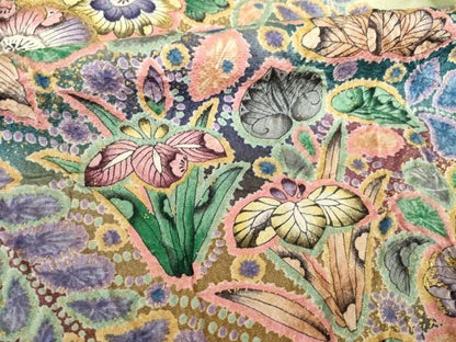 平和屋着物●豪華振袖　辻が花　絞り　金彩　仮絵羽　逸品　未使用　AABK1895ck