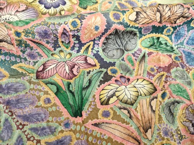 平和屋着物●豪華振袖　辻が花　絞り　金彩　仮絵羽　逸品　未使用　AABK1895ck