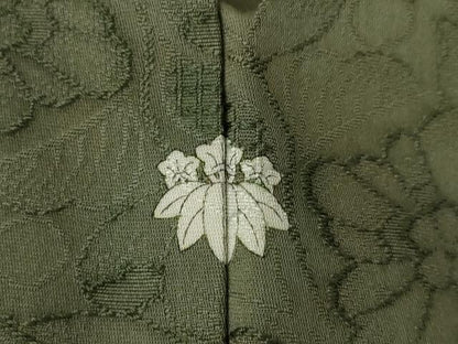 平和屋着物●訪問着　辻が花　舞花文　暈し染め　金彩　正絹　逸品　AABK1900ck