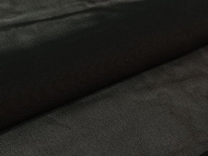 平和屋着物▽羽織　スリーシーズン　春夏秋　塵除け　黒地　正絹　逸品　AABK1946jh