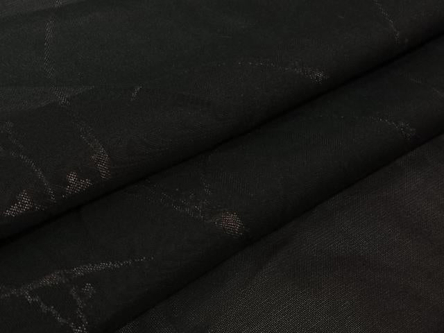 平和屋着物▽羽織　スリーシーズン　春夏秋　塵除け　草葉文　正絹　逸品　未使用　AABK1955jh