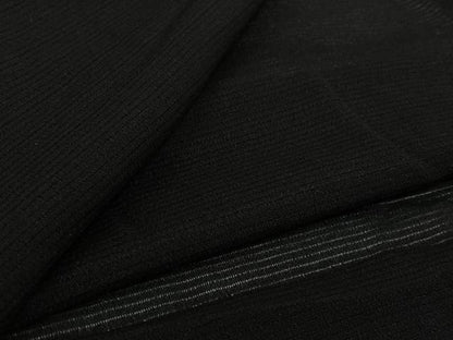 平和屋着物▽羽織　スリーシーズン　春夏秋　塵除け　黒地　正絹　逸品　AABK1976jh