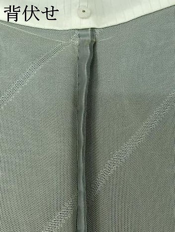 平和屋着物▽訪問着　無双　紗袷　紗×紗　立波文　金彩　正絹　逸品　AABK2051jh