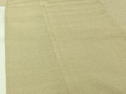 平和屋着物▽本塩沢　単衣　蚊絣　正絹　逸品　AABK2069jh