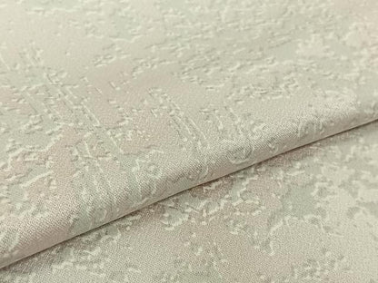 平和屋着物▽上質な小紋　単衣　霞文　正絹　逸品　AABK2078jh