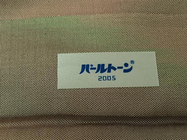 平和屋着物▽道中着　スリーシーズン　春夏秋　塵除け　霞文　ロング丈　正絹　逸品　AABK2086jh