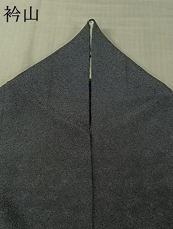 平和屋着物▽江戸小紋　単衣　鮫小紋柄　正絹　逸品　AABK2100jh