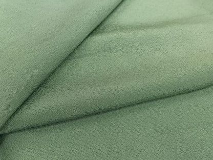 平和屋着物▽上質な小紋　単衣　霞文　正絹　逸品　AABK2108jh