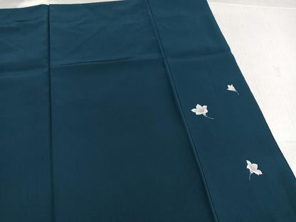 平和屋着物●豪華振袖　手描き　刺繍　草花文　暈し染め　金彩　やまと誂製　正絹　逸品　AABK2131ph