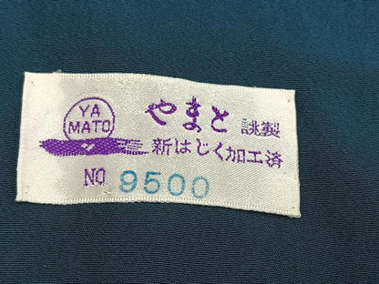 平和屋着物●豪華振袖　手描き　刺繍　草花文　暈し染め　金彩　やまと誂製　正絹　逸品　AABK2131ph