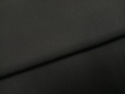 平和屋着物●男性　黒紋付　羽織セット　キングサイズ　正絹　逸品　AABK2151ph