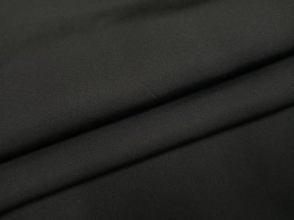 平和屋着物●男性　黒紋付　羽織セット　キングサイズ　正絹　逸品　AABK2151ph
