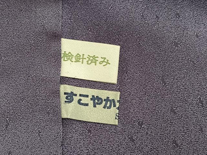 平和屋着物●訪問着　絞り　流水花文　暈し染め　金彩　正絹　逸品　AABK2154ph