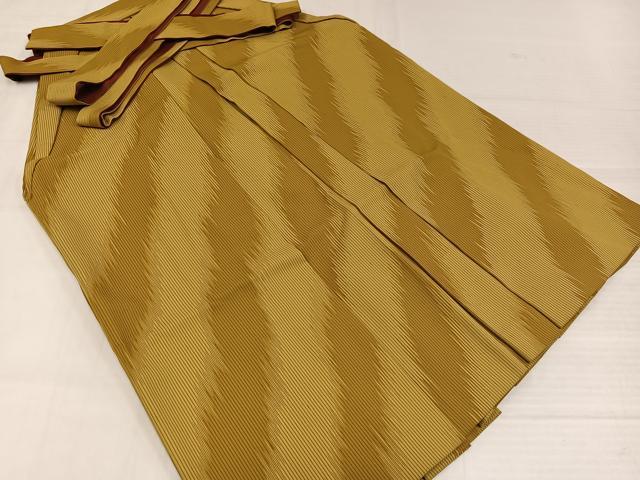 平和屋着物●世界的ファッションデザイナー　山本寛斎　kansaiブランド　女性　行灯袴　斜縞　洗える着物　AABK2167ph