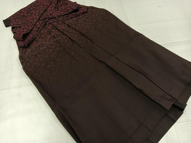 平和屋着物▼女性　行灯袴　舞桜文　暈し染め　洗える着物　AABK2168ph