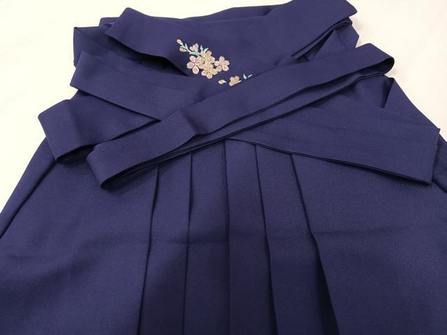 平和屋着物●女性　行灯袴　刺繍　桜　金糸　洗える着物　AABK2169ph