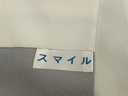 平和屋着物●訪問着　作家物　手描き　女人草花文　暈し染め　正絹　逸品　未使用　AABK2212ph