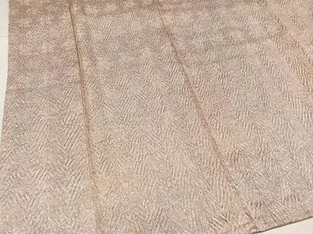 平和屋着物●名門　藤娘きぬたや・総絞り(杢目絞り)　小紋　正絹　逸品　未使用　AABK2222ph