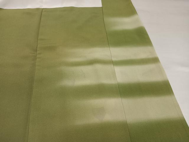 平和屋着物●訪問着　駒刺繍　唐子　暈し染め　金彩　正絹　逸品　AABK2248ph