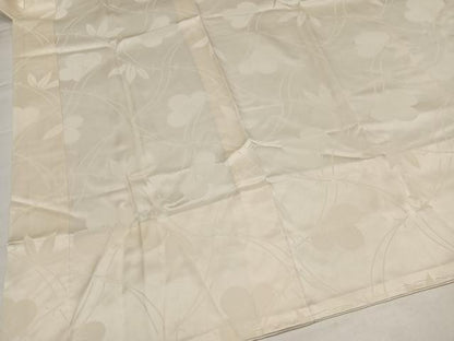 平和屋着物●銀座　志ま亀　長襦袢　無双仕立て　梅地紋　たとう紙付き　正絹　逸品　未使用　AABK2254ph