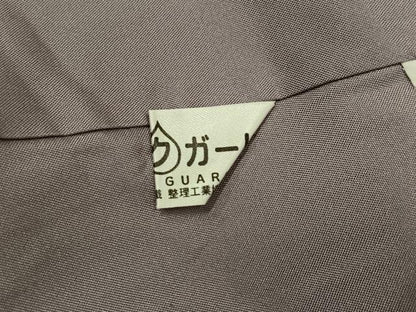 平和屋着物●上質な紬　間道　正絹　逸品　AABK2270ph