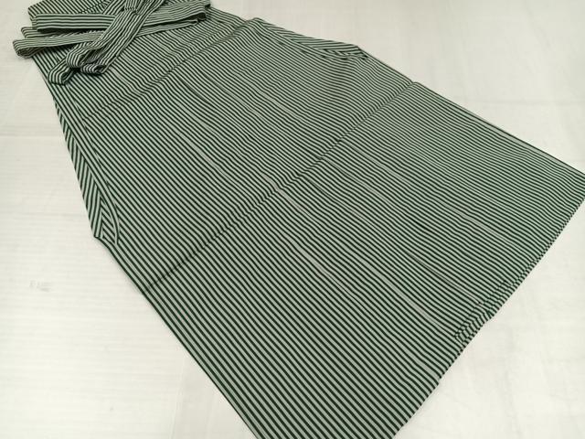 平和屋着物●男性　馬乗り袴　縞　洗える着物　AABK2274ph