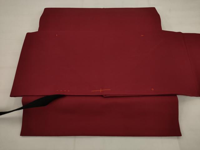 平和屋着物◎塩瀬　つけ帯　器物文　正絹　逸品　AABK2482pf