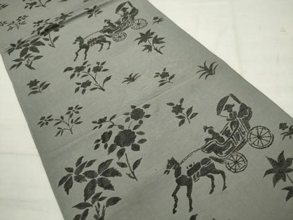 平和屋着物◎六通柄　本袋帯　馬車　AABK2597pf