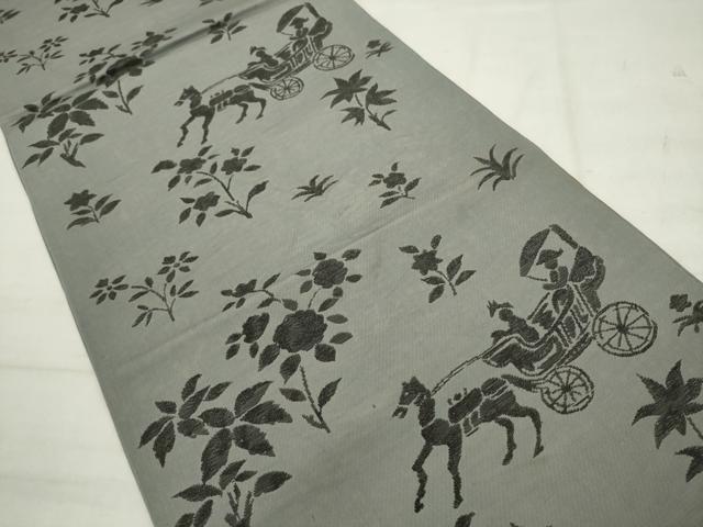 平和屋着物◎六通柄　本袋帯　馬車　AABK2597pf