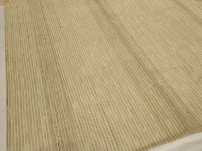 平和屋着物＊夏物　紗紬　縞　正絹　逸品　AABK2605jd