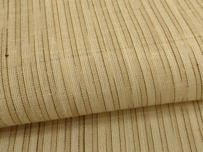 平和屋着物＊夏物　紗紬　縞　正絹　逸品　AABK2605jd