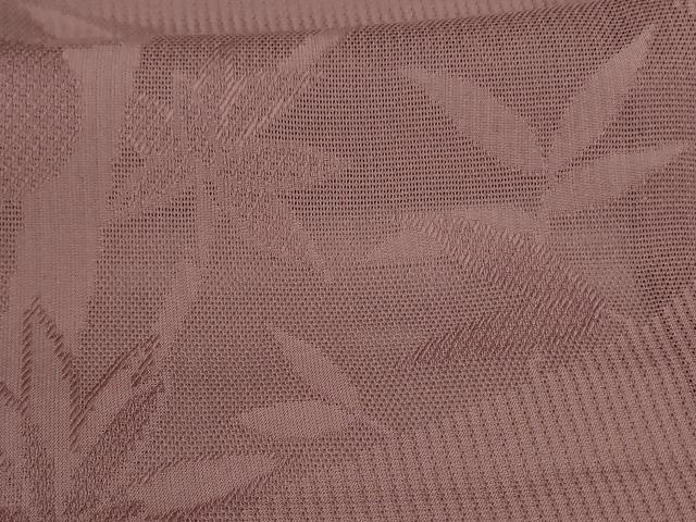 平和屋着物＊夏物　無地絵羽訪問着　笹竹紋紗　銀煤竹色　正絹　逸品　AABK2613jd