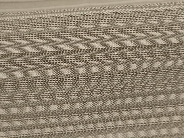 平和屋着物＊夏物　銀座きしや　色無地　変わり絽　灰汁色　正絹　逸品　AABK2614jd