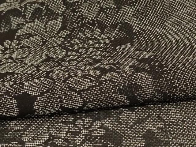 平和屋着物＊夏物　本場大島紬　夏大島　花間道　正絹　逸品　AABK2635jd