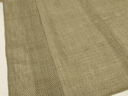 平和屋着物＊夏物　男性　上布　絣柄　麻　逸品　AABK2636jd