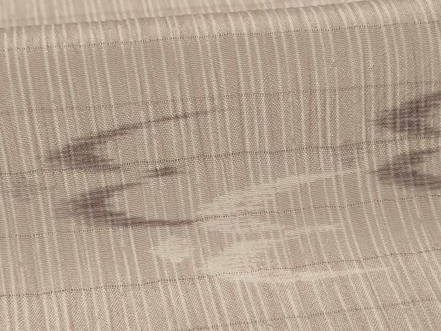 平和屋着物＊夏物　小紋　絽　絣柄　正絹　逸品　AABK2646jd