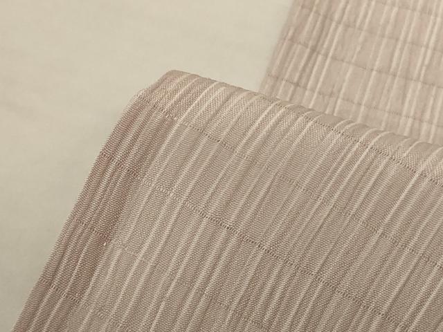 平和屋着物＊夏物　小紋　絽　絣柄　正絹　逸品　AABK2646jd
