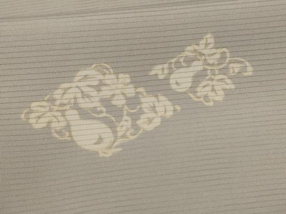 平和屋着物＊夏物　小紋　絽　瓢箪　正絹　逸品　AABK2695jd