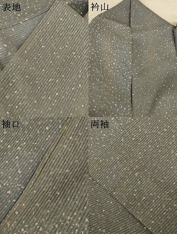 平和屋着物＊夏物　訪問着　縦絽　霞文　正絹　逸品　AABK2698jd
