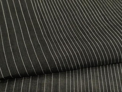 平和屋着物＊夏物　男性　上布　縞　麻　逸品　AABK2707jd