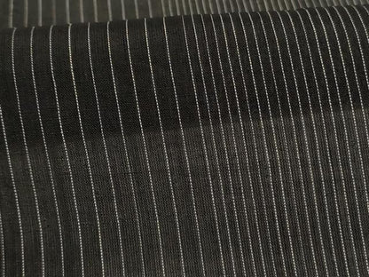 平和屋着物＊夏物　男性　上布　縞　麻　逸品　AABK2707jd