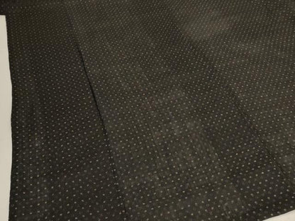平和屋着物＊夏物　男性　上布　絣柄　麻　逸品　AABK2708jd