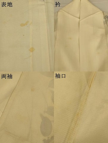 平和屋着物＊夏物　訪問着　絽　手描き　紫陽花　正絹　逸品　AABK2717jd