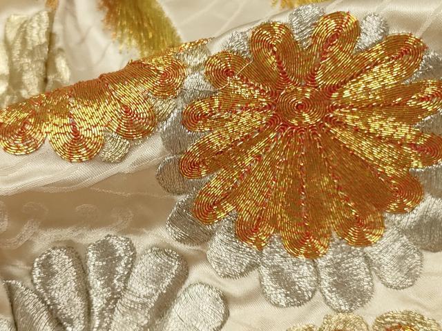 平和屋本店●色打掛　和装　婚礼　結婚式　花嫁　神社挙式　総刺繍　駒刺繍　鳳凰花文　金銀糸　逸品　AABK2740ou