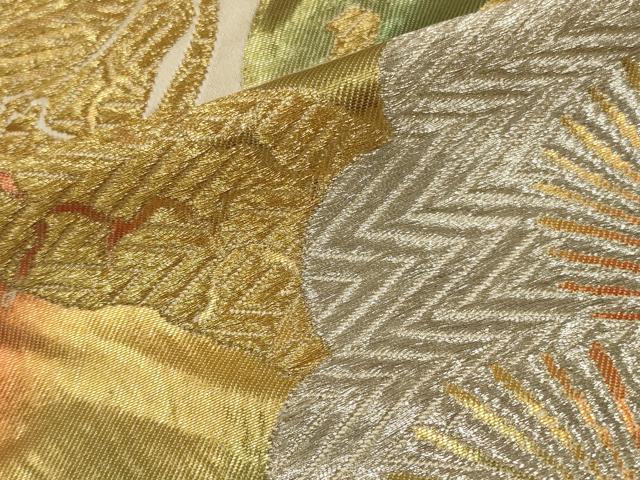 平和屋本店●色打掛　和装　婚礼　結婚式　花嫁　神社挙式　総刺繍　枝松文　金銀糸　逸品　AABK2744ou