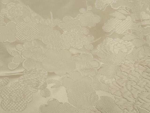 平和屋本店●白打掛　白無垢　和装　婚礼　結婚式　花嫁　神社挙式　唐織　白流水花車　逸品　AABK2748ou