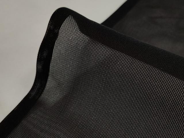 平和屋着物＊夏物　小紋　紗　笹の葉文　正絹　逸品　AABK2774st