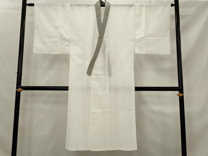 平和屋着物＊夏物　長襦袢　絽　白色　洗える着物　AABK2780st
